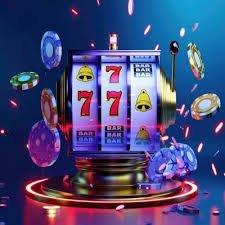 Visual modern dan neon bertema taruhan olahraga dan kasino di lestari777